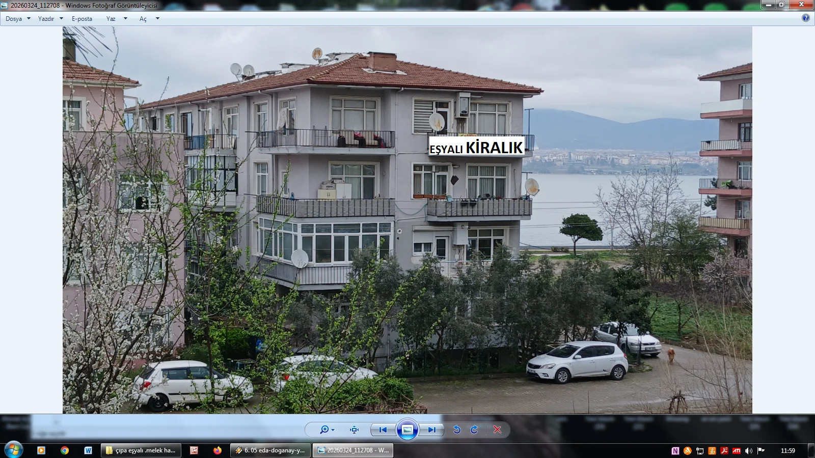 ÇIPA AP, (eşyalı)